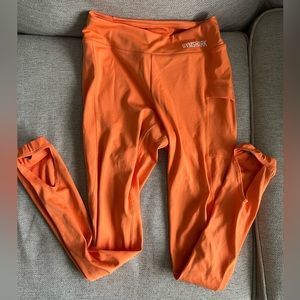 Orange Gymshark Leggings